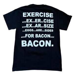 19th Street Diner Tshirt Glenwood Springs Colorado Bacon Funny Breakfast Tourist